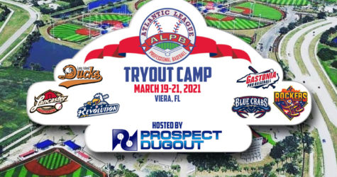 ATLANTIC LEAGUE, PROSPECT DUGOUT ANNOUNCE PRO BASEBALL TRYOUT CAMP