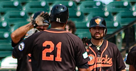 DUCKS SWEEP SERIES FROM STORMERS ON A HISTORIC SUNDAY IN LANCASTER