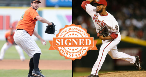 FORMER MLB PITCHERS DOWNS, BURGOS JOIN DUCKS