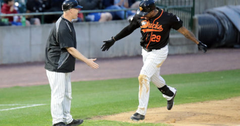 TWO-OUT THUNDER HELPS DUCKS SWAT SKEETERS