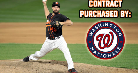 GEORGE KONTOS’ CONTRACT PURCHASED BY WASHINGTON NATIONALS