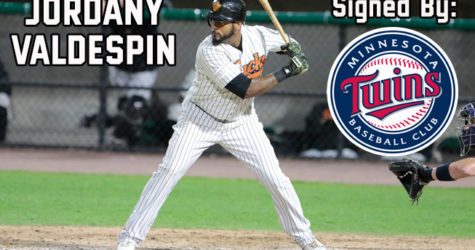 JORDANY VALDESPIN SIGNED BY MINNESOTA TWINS