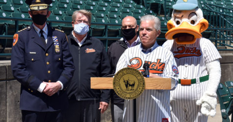 MAY 5 ANNOUNCEMENT MEANS NO TESTING TO ENTER DUCKS BALLPARK