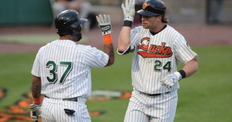 THREE-HOMER NIGHT LAUNCHES DUCKS PAST ROCKERS