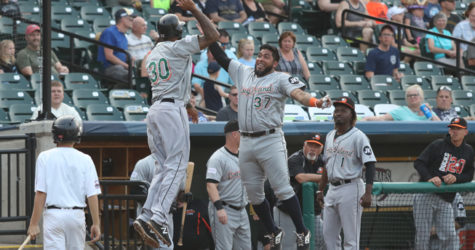 TRIO OF HOMERS LAUNCH DUCKS PAST BARNSTORMERS