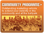 Community Programs Sponsorship Opportunities with the Long Island Ducks