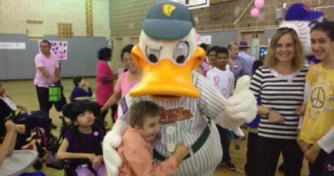 DUCKS JOIN FIGHT AGAINST BREAST CANCER
