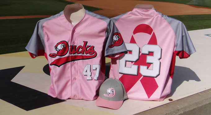 JERSEY AUCTION RAISES MONEY FOR BREAST CANCER AWARENESS ORGANIZATIONS