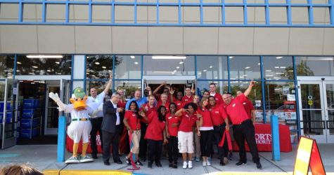 QJ HELPS REOPEN SPORTS AUTHORITY