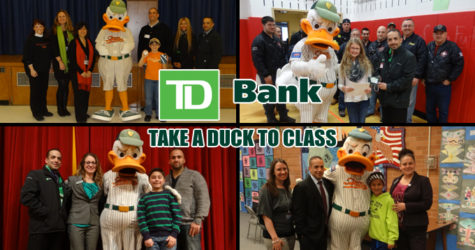 WINNERS CHOSEN IN TD BANK’S “TAKE A DUCK TO CLASS” CONTEST