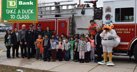 FIRST GRADE STUDENT HONORED FOR RECOGNIZING FIREFIGHTERS