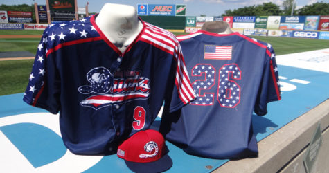 PATRIOTIC JERSEY AUCTION A GREAT SUCCESS!