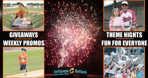 PROMOTIONAL SCHEDULE ANNOUNCED — RECORD-TYING 17 FIREWORKS SHOWS!