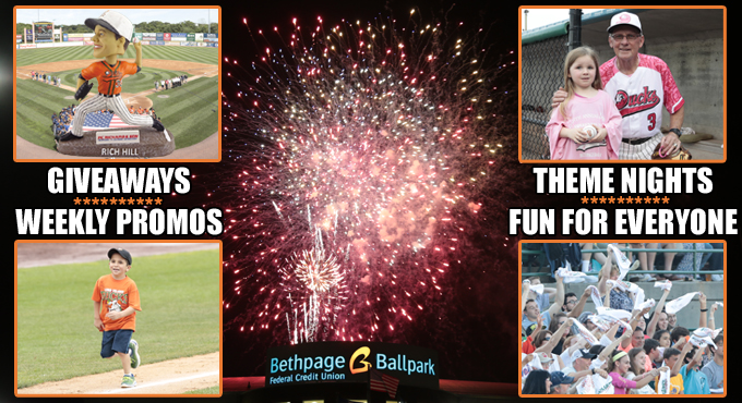 PROMOTIONAL SCHEDULE ANNOUNCED — RECORD-TYING 17 FIREWORKS SHOWS!
