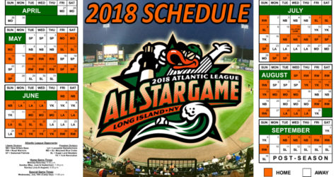 2018 ALL-STAR SUMMER SCHEDULE ANNOUNCED