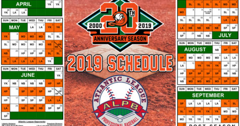 2019 SCHEDULE ANNOUNCED; 20TH ANNIVERSARY SEASON LOGO UNVEILED