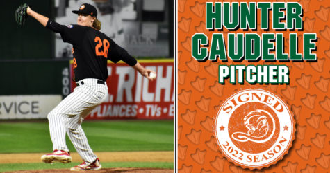 RIGHT-HANDER HUNTER CAUDELLE RE-SIGNED BY DUCKS