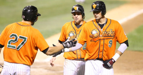 BATS LIFT DUCKS TO VICTORY OVER BLUE CRABS