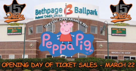 PEPPA PIG COMING TO BETHPAGE BALLPARK