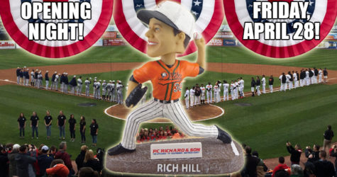 OPENING NIGHT GIVEAWAY ANNOUNCED – RICH HILL BOBBLEHEADS!