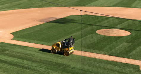 DUCKS COMPLETE BALLPARK FIELD MAKEOVER