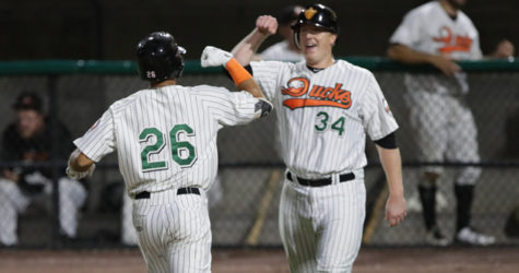 DUCKS SWAT SKEETERS WITH TRIO OF HOMERS