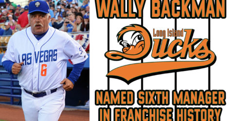 WALLY BACKMAN NAMED DUCKS MANAGER