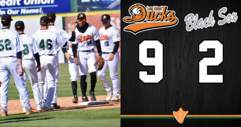 DUCKS DISPATCH BLACK SOX TO FINISH PERFECT EXHIBITION SLATE