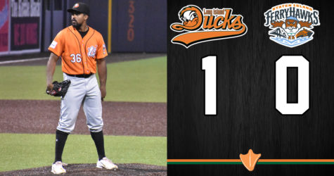 DUCKS MASTERFUL PITCHING CONTINUES IN VICTORY OVER FERRYHAWKS