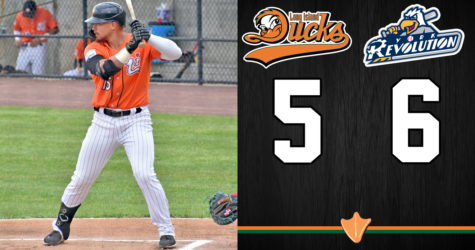 DUCKS RALLY TWICE BUT DROP SERIES OPENER TO YORK