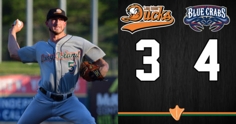 IORIO’S HOME RUN NOT ENOUGH IN DUCKS ONE-RUN LOSS TO BLUE CRABS