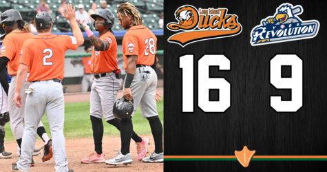 DUCKS ROUT REVS IN GRAND FASHION TO COMPLETE SWEEP IN YORK