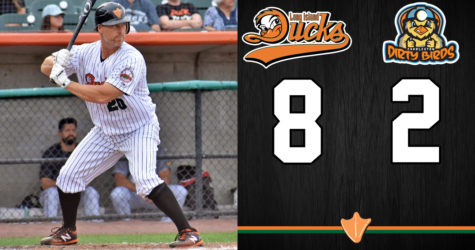 FORD REACHES 1,000-HIT MARK AS DUCKS TAKE SERIES FROM DIRTY BIRDS