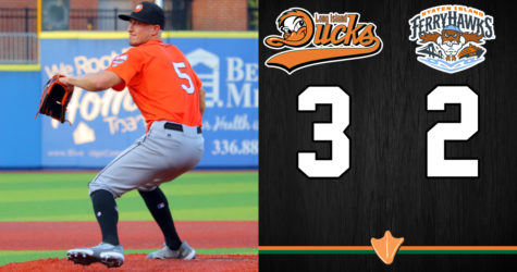 SOLID PITCHING ACROSS THE BOARD FOR DUCKS IN WIN OVER FERRYHAWKS