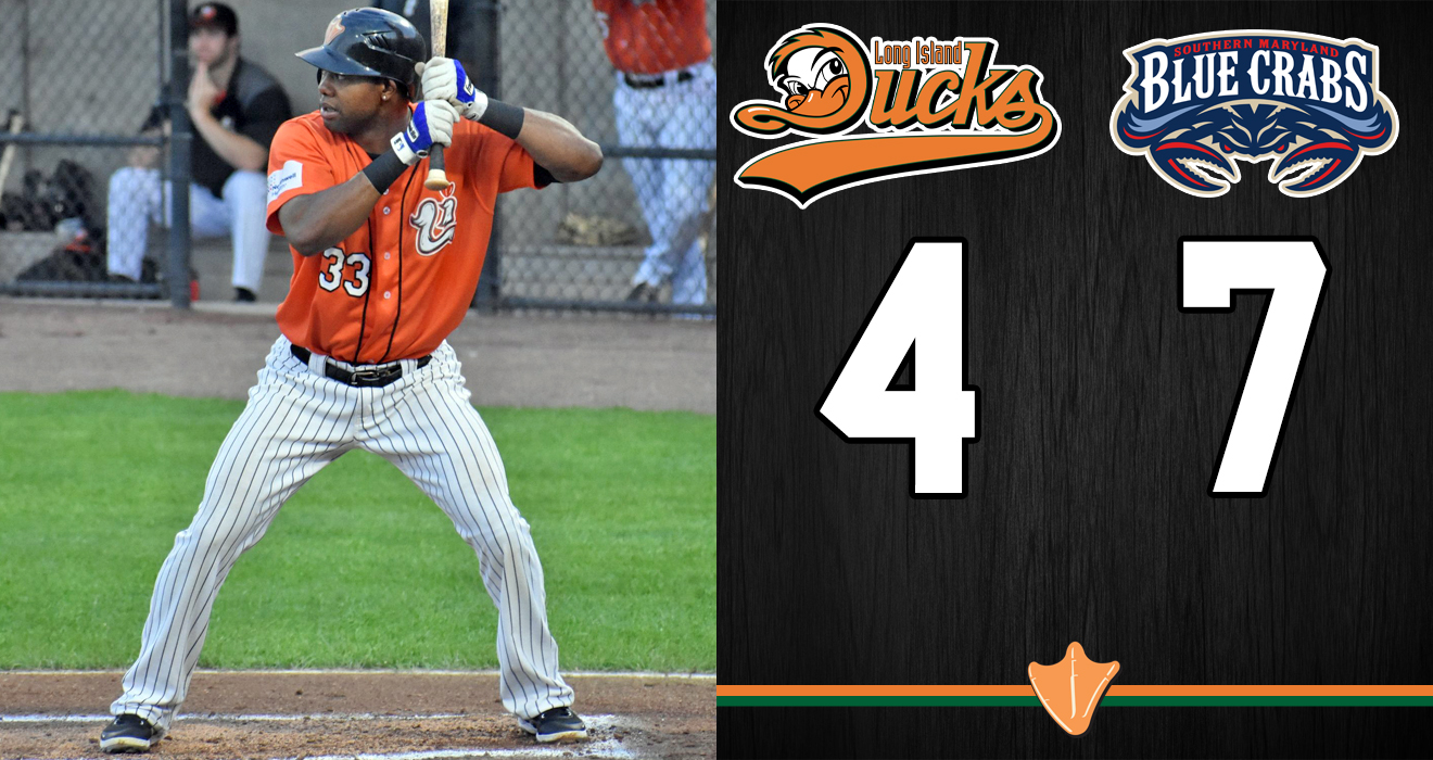 BIG FIRST INNING LEADS BLUE CRABS PAST DUCKS