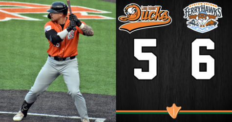 DUCKS FORCE EXTRAS BUT FALL IN STATEN ISLAND
