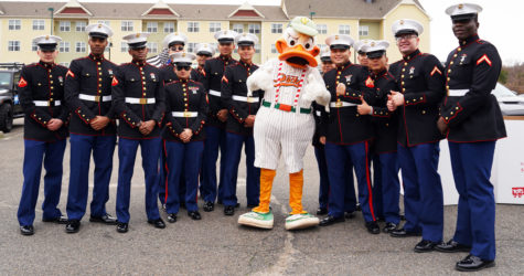 DUCKS HOST TOYS FOR TOTS DROP OFF EVENT