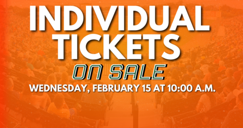 2023 INDIVIDUAL GAME TICKETS ON SALE FEBRUARY 15