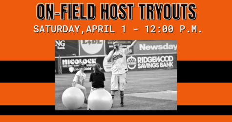 ON-FIELD HOST TRYOUTS – SATURDAY, APRIL 1