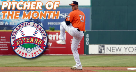 STEPHEN WOODS JR. NAMED ALPB CO-PITCHER OF THE MONTH FOR APRIL/MAY