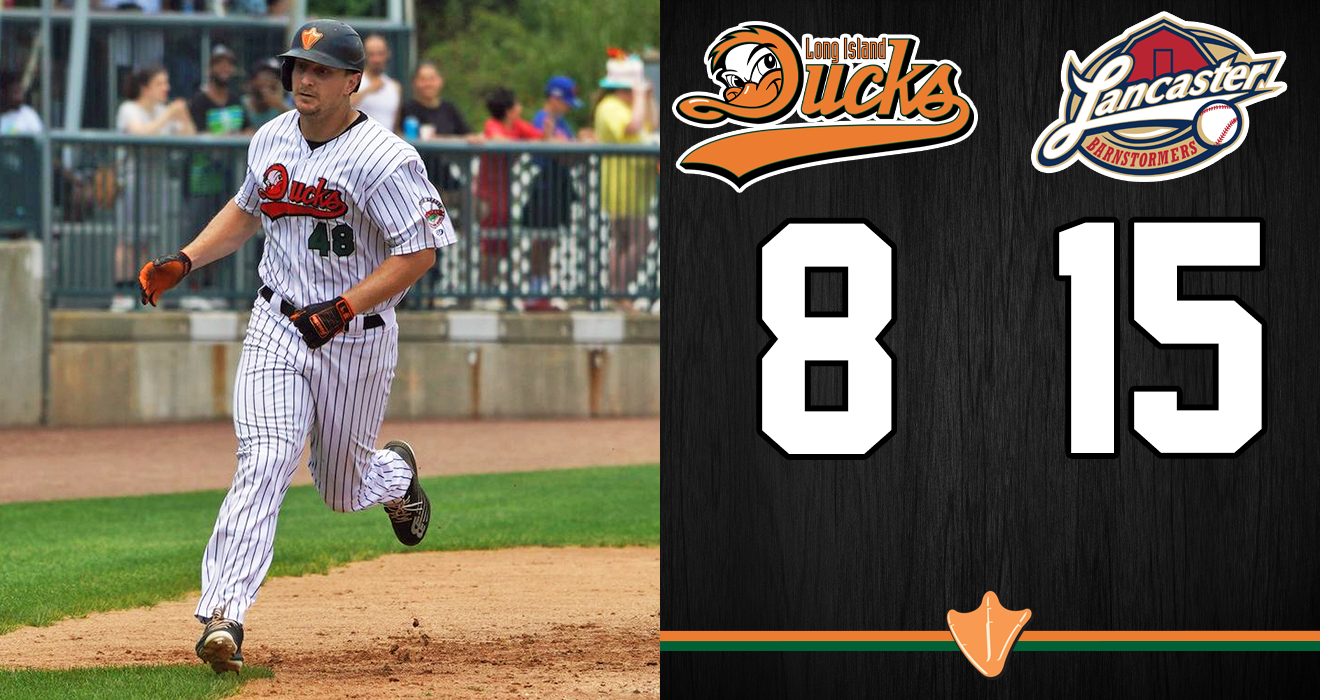 DUCKS UNABLE TO BARNSTORMER BATS