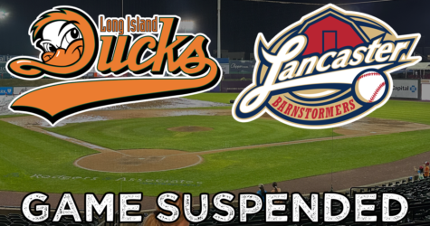 TUESDAY’S (8/15) GAME IN LANCASTER SUSPENDED