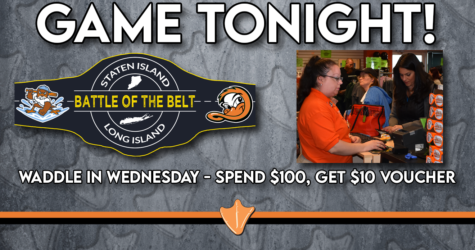 GAME TONIGHT: WADDLE IN WEDNESDAY!