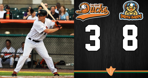 DUCKS FORCE EXTRAS BUT FALL TO DIRTY BIRDS