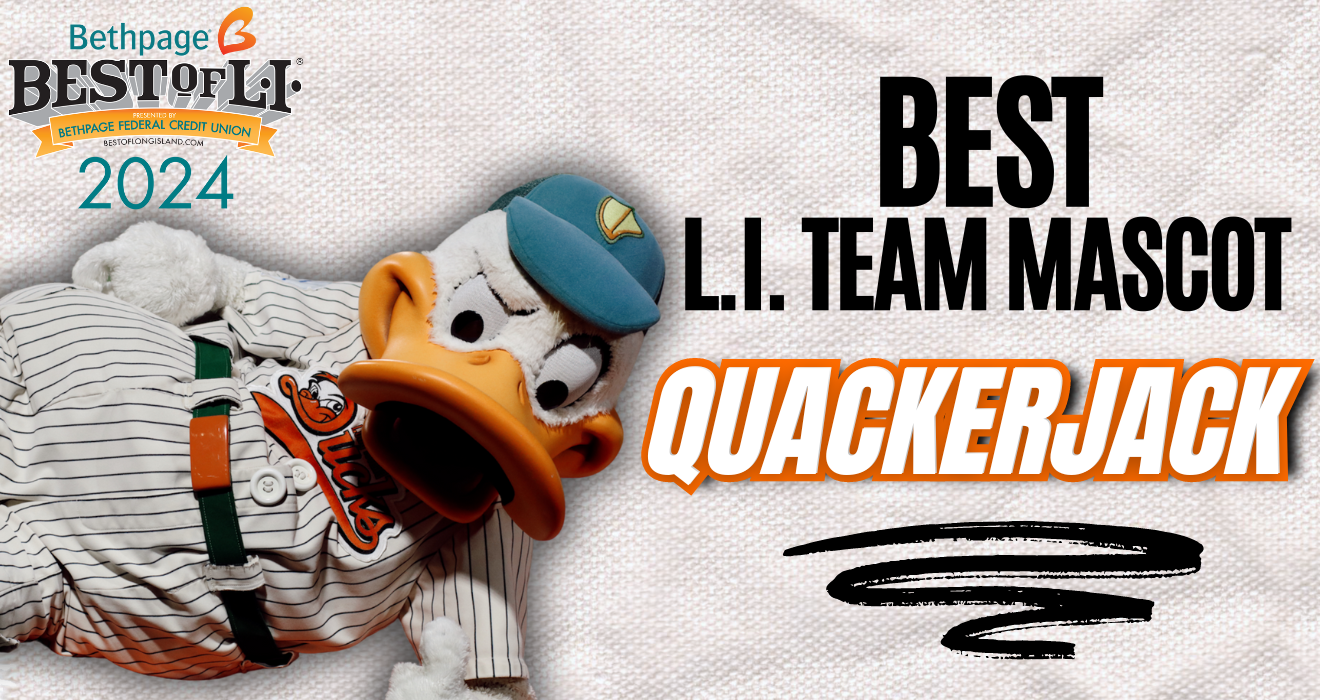 QUACKERJACK RETAINS BEST L.I. TEAM MASCOT TITLE