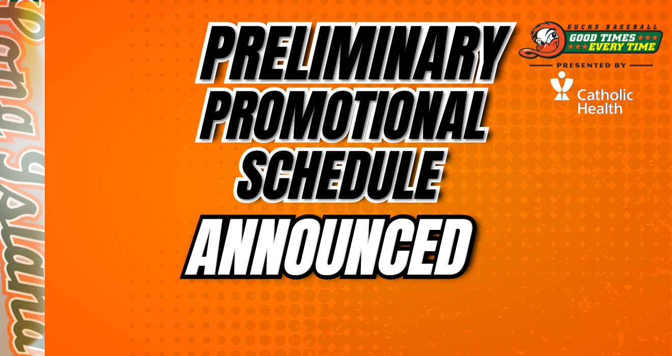 2024 PRELIMINARY PROMOTIONAL SCHEDULE ANNOUNCED