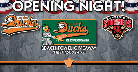 GAME TONIGHT: OPENING NIGHT, BEACH TOWEL GIVEAWAY & THIRSTY THURSDAY