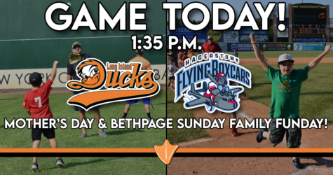 GAME TODAY: BETHPAGE SUNDAY FAMILY FUNDAY!