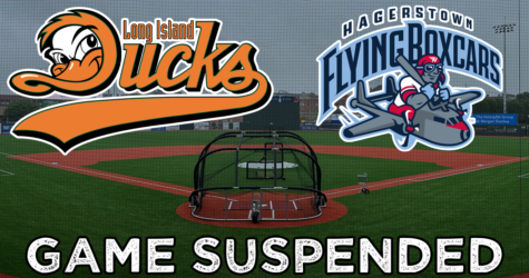 FRIDAY’S (6/14) GAME AT HAGERSTOWN SUSPENDED