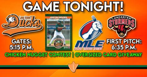 GAME TONIGHT: CHICKEN NUGGET CONTEST & JUSTIN DAVIES CARD GIVEAWAY!